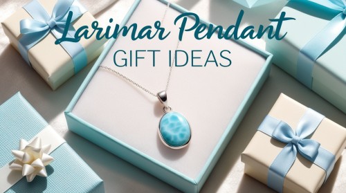  Elegant Larimar pendant gift idea for special occasions 