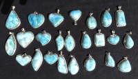 Larimar Amber Blue Amber